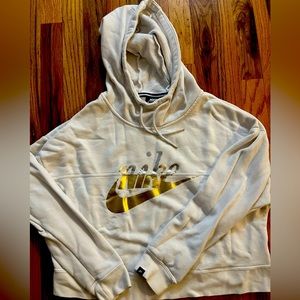 Nike crop hoodie